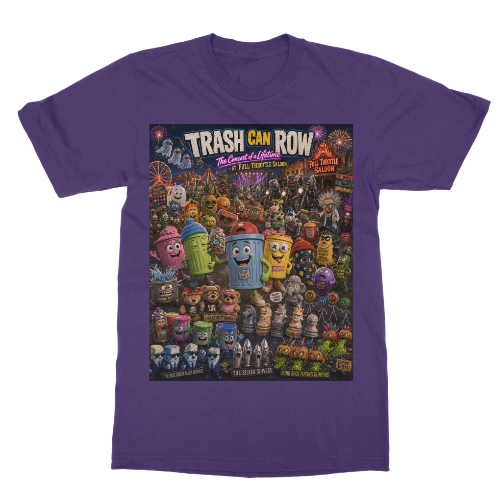 Trash Can Row: Concert for a Lifetime – T-Shirt Dress