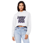 ANGRY CAN MAN 3.0 Cropped Raw Edge Boyfriend Hoodie