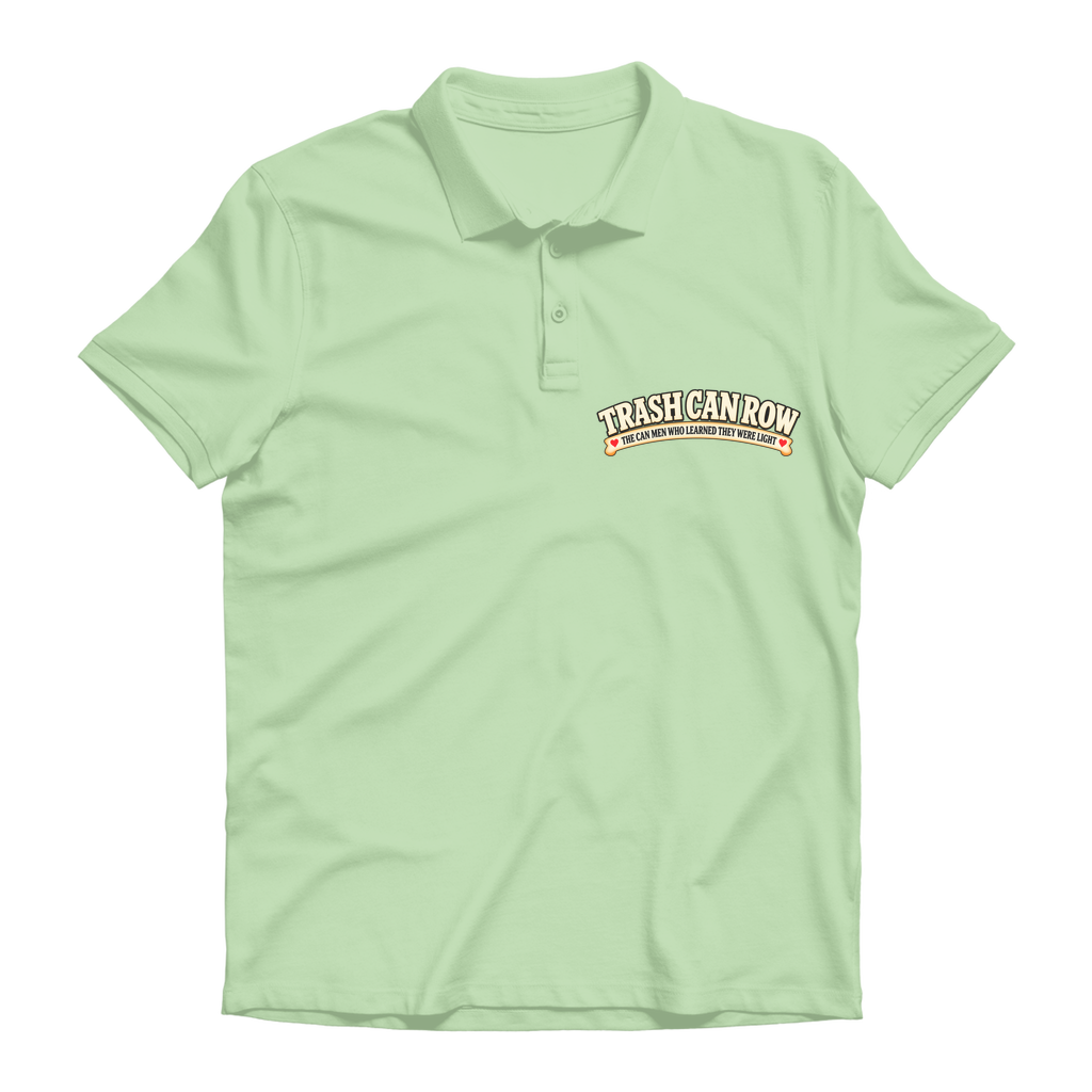 Trash Can Row Premium Adult Polo Shirt