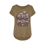 The Silver Shivers Band Women's Long Slub T-Shirt XS-5XL
