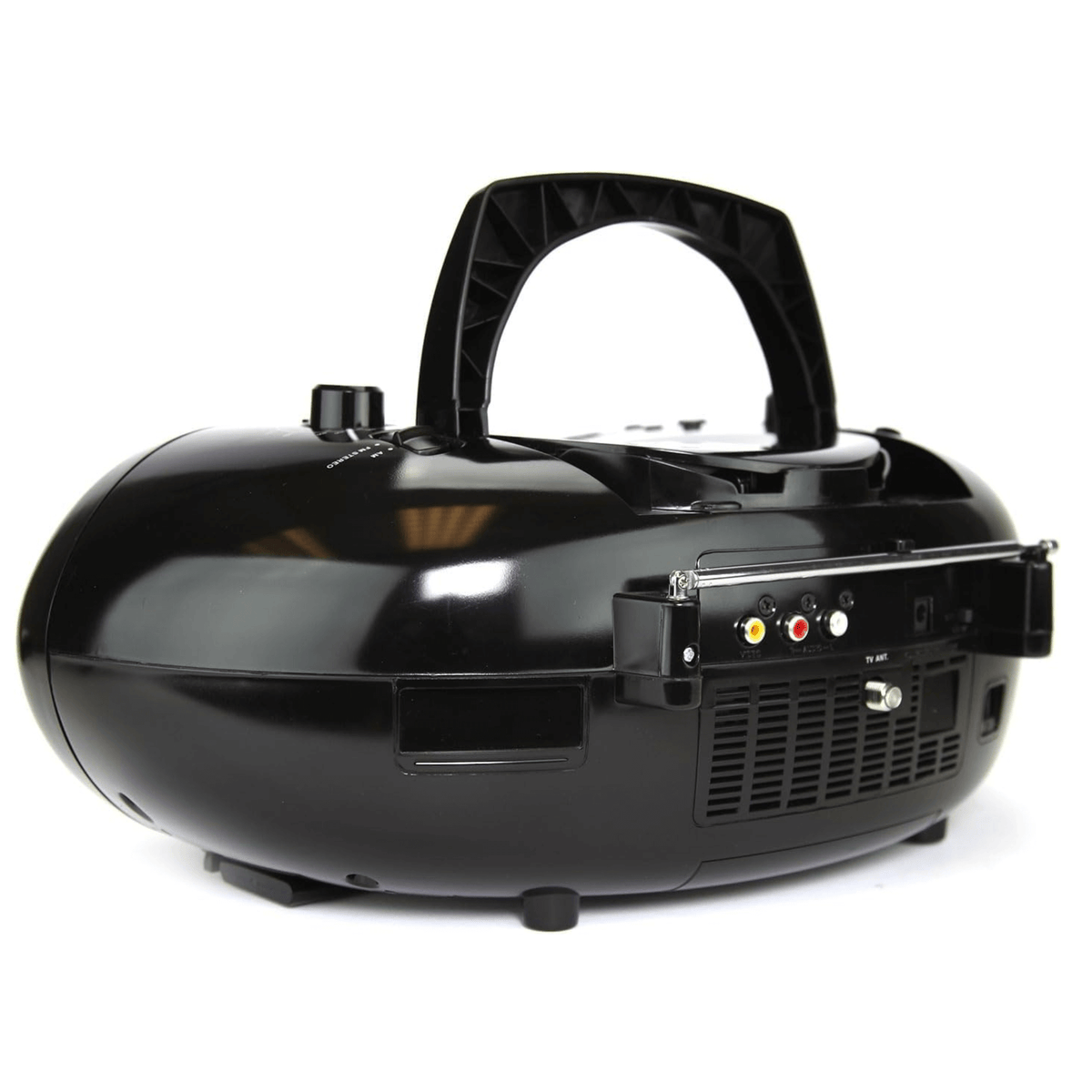 Emerson 7" Bluetooth DVD Boombox Black - Refurbished