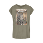 Trash Can Row Women's Extended Shoulder T-Shirt XS-5XL