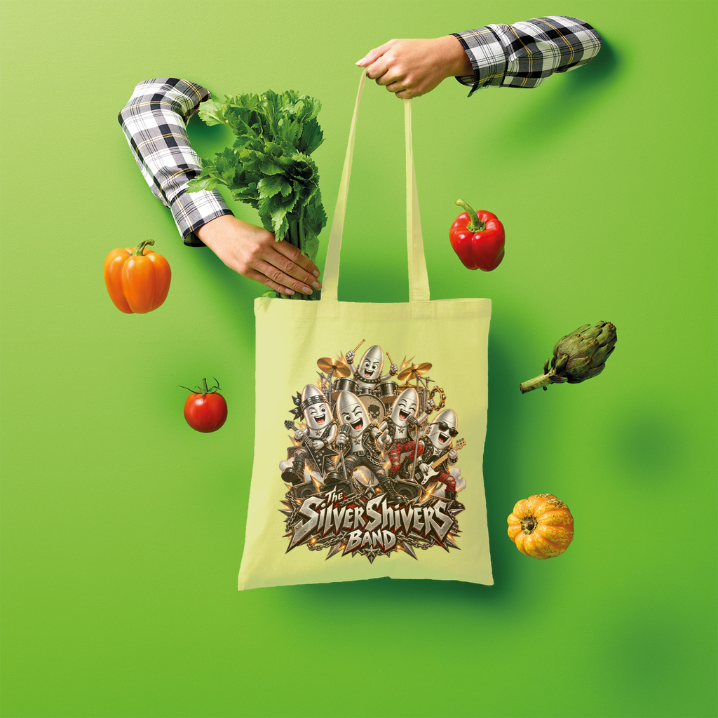 The Silver Shivers Band Shopper Tote Bag