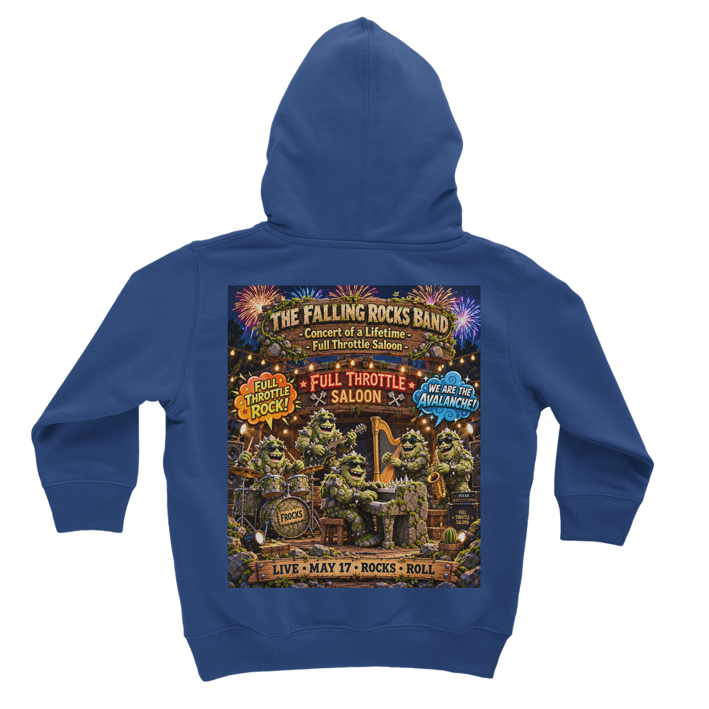Falling Rocks COllection Classic Kids Hoodie