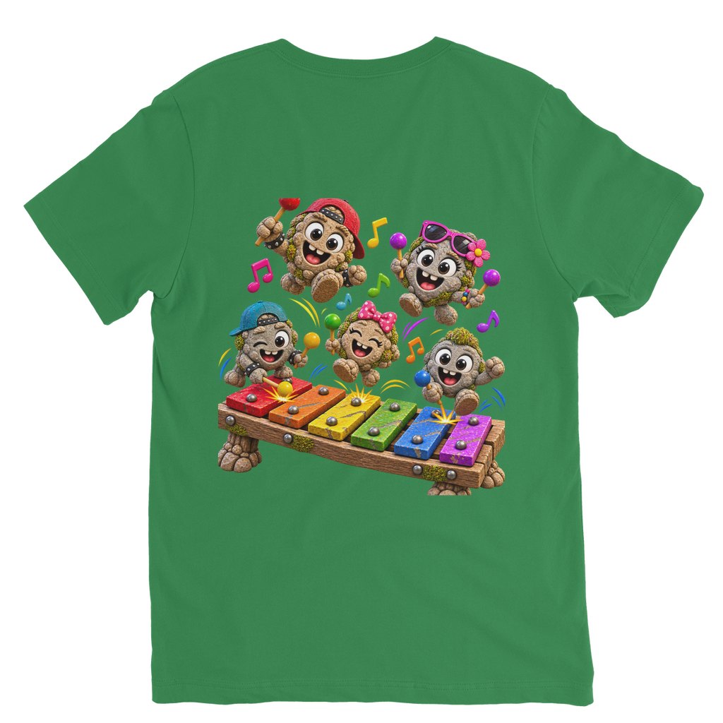 Falling Rocks COllection Classic V-Neck T-Shirt