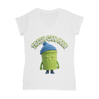 TRASH CAN MAN Classic Women's V-Neck T-Shirt