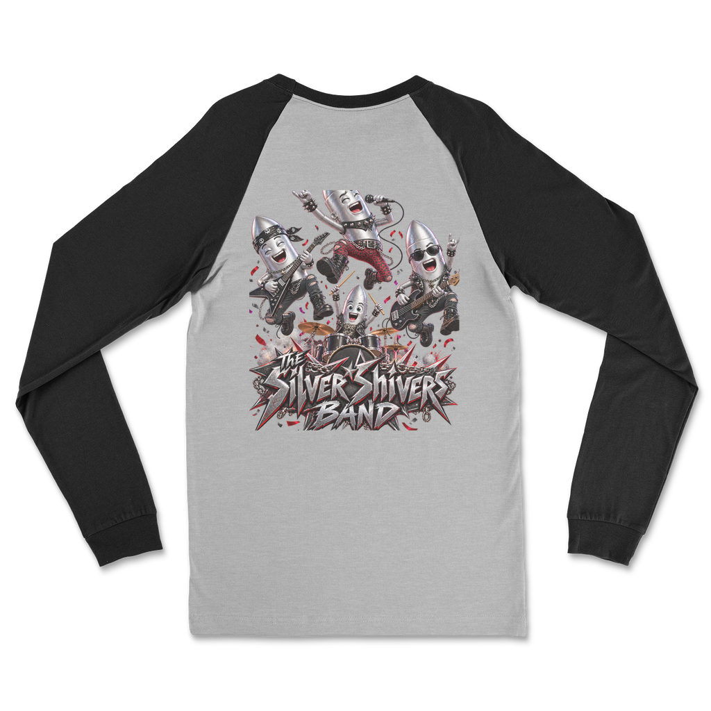 The Silver Shivers Band Classic Raglan Long Sleeve Shirt