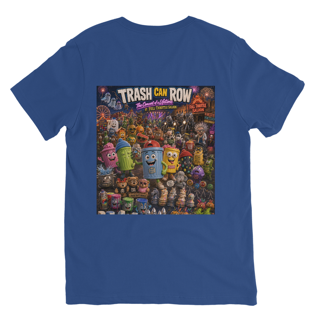 Trash Can Row: Concert for a Lifetime – Classic V-Neck T-Shirt