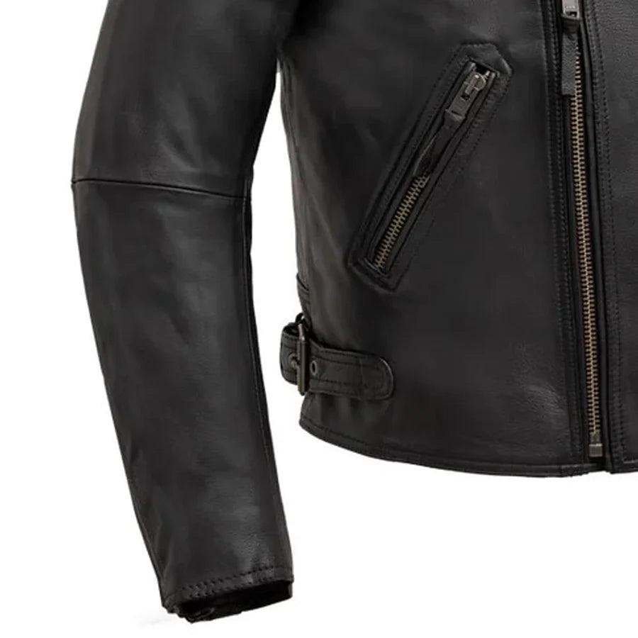 Enforcer Men's Motorcycle Leather Jacket