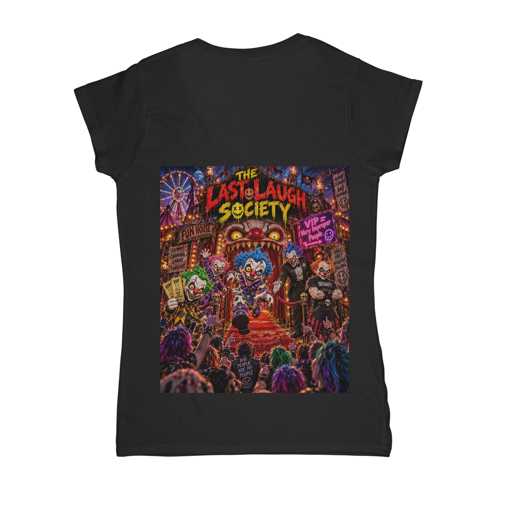 The Last Laugh Society Classic Women's V-Neck T-Shirt