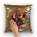 SARCASM 105 Sequin Cushion Cover