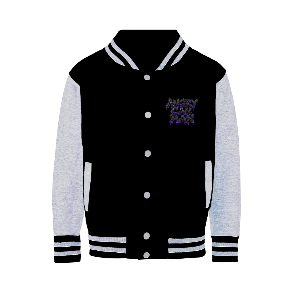 ANGRY CAN MAN 2.0 Varsity Jacket