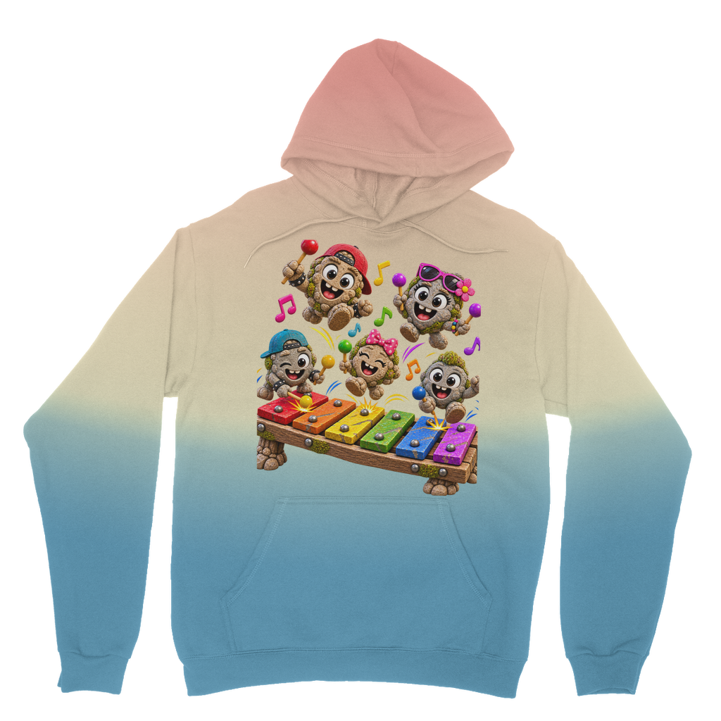 Falling Rocks COllection Tie Dye Hoodie