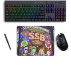 The Silver Shivers Band Medium Gaming Pad