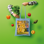 Trash Can Row Shopper Tote Bag