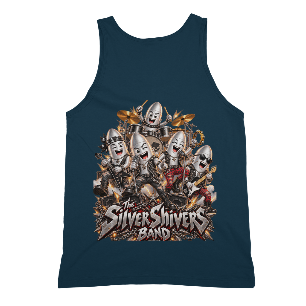 The Silver Shivers Band Classic Adult Vest Top