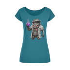 ANGRY CAN MAN 3.0 Wide Neck Womens T-Shirt XS-5XL