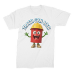TRASH CAN MAN Premium Jersey Adult T-Shirt