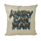ANGRY CAN MAN 2.0 Throw Pillows