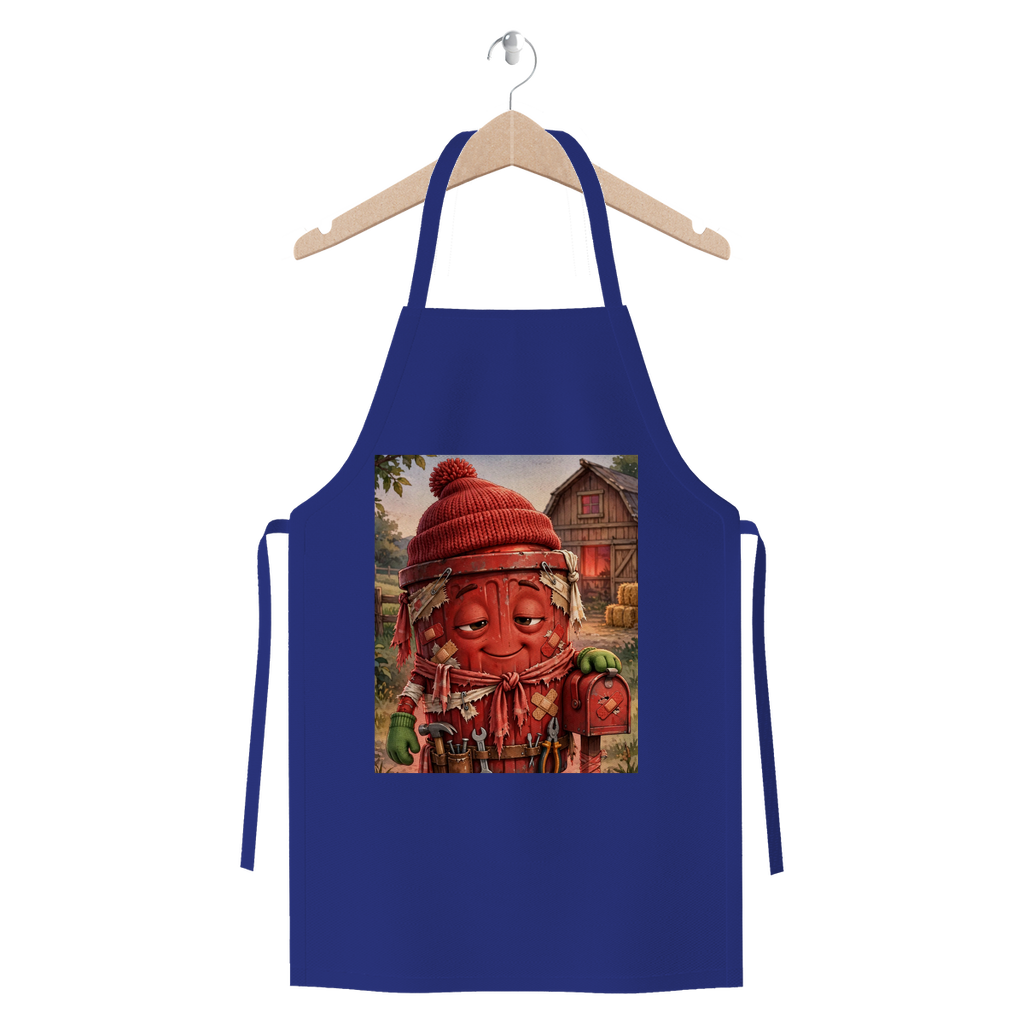 Trash Can Row Premium Jersey Apron