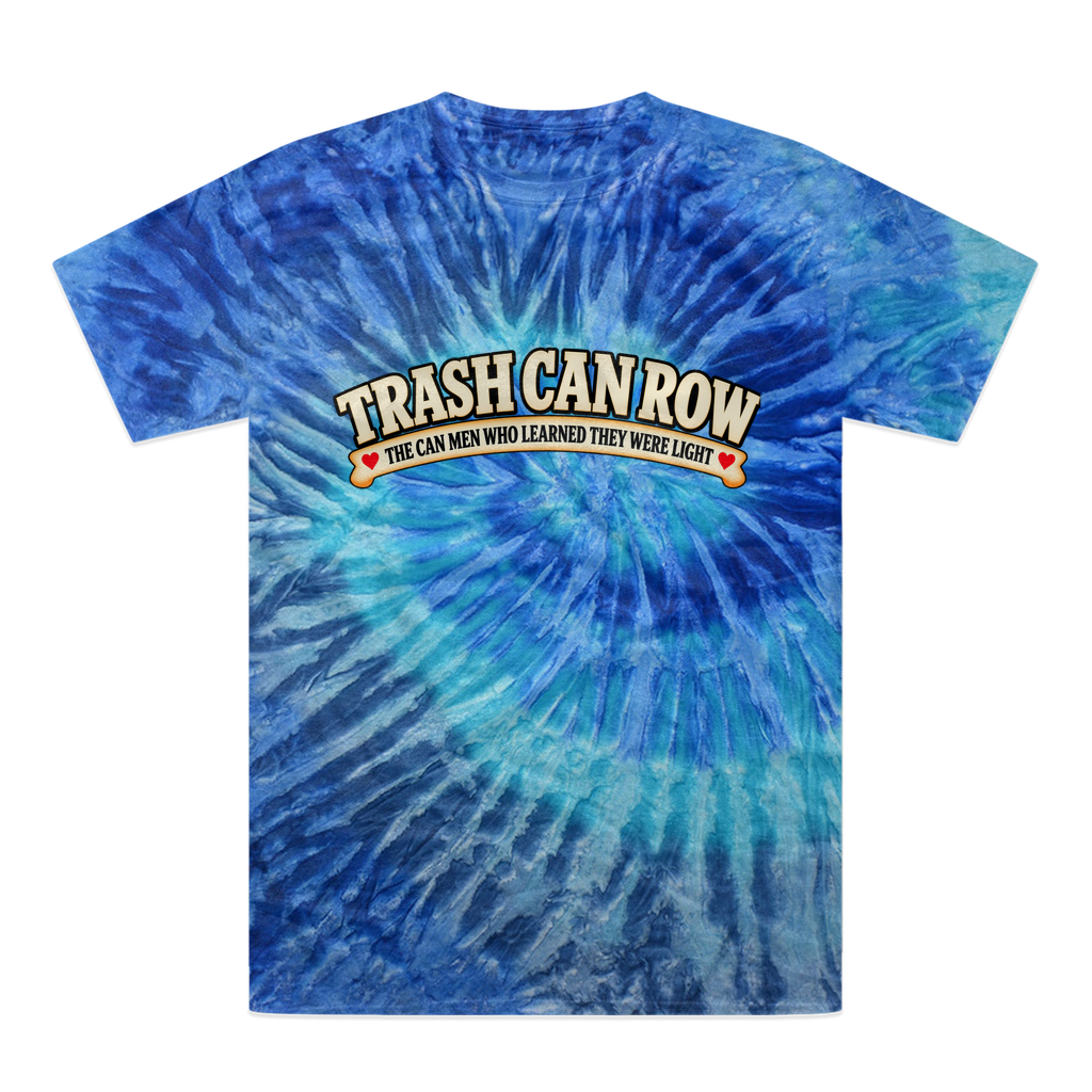 Trash Can Row Tie-Dye T-Shirt