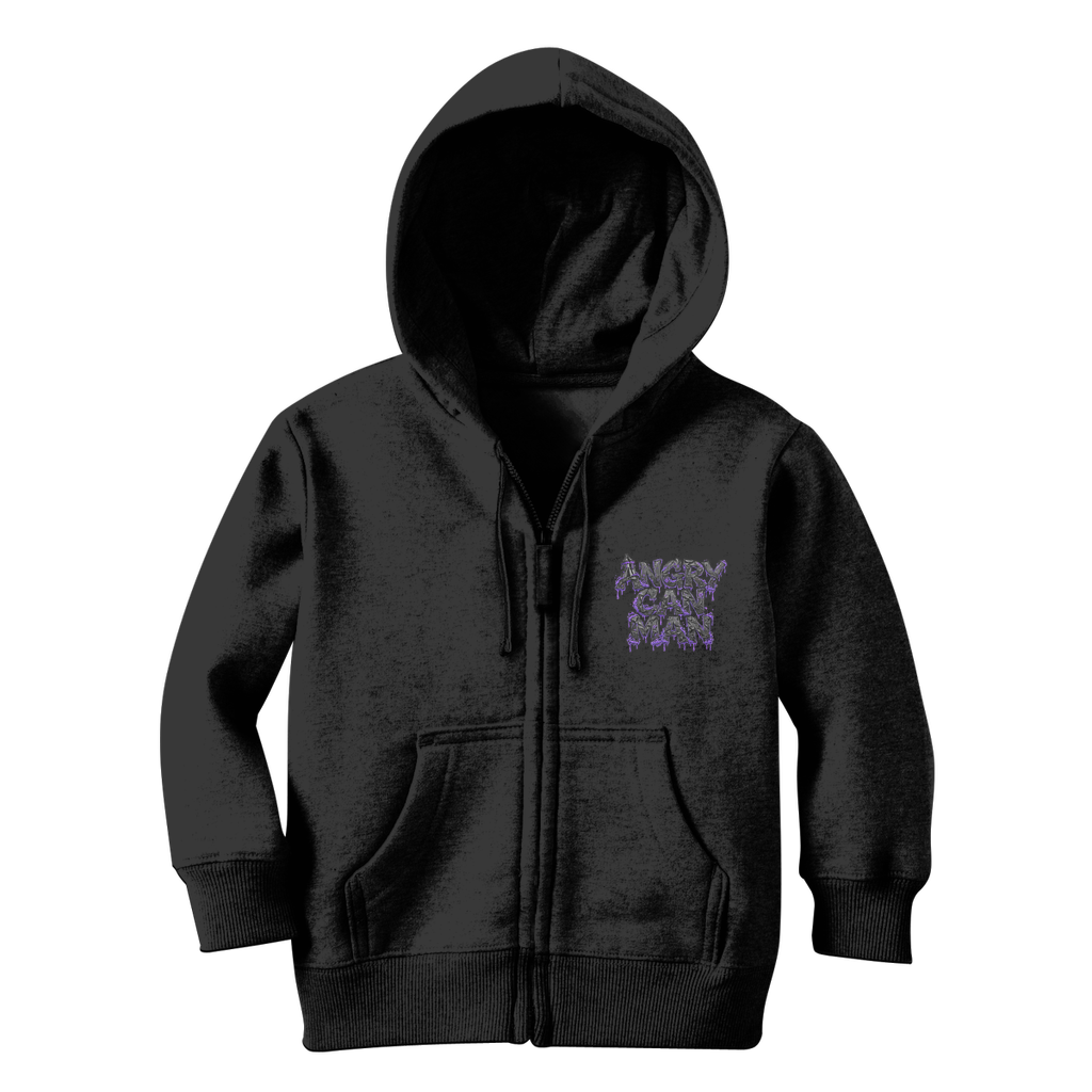 ANGRY CAN MAN 2.0 Classic Kids Zip Hoodie