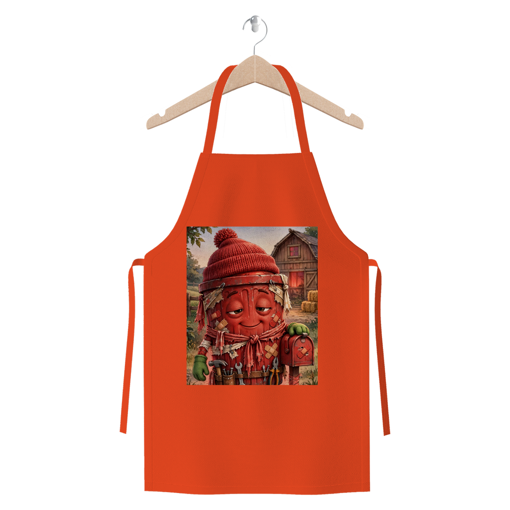 Trash Can Row Premium Jersey Apron