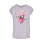 TRASH CAN MAN Women's Extended Shoulder T-Shirt XS-5XL
