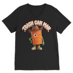 TRASH CAN MAN Classic V-Neck T-Shirt