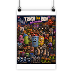 Trash Can Row CONCERT FOR A LIFETIME Classic Poster