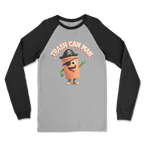 TRASH CAN MAN Classic Raglan Long Sleeve Shirt