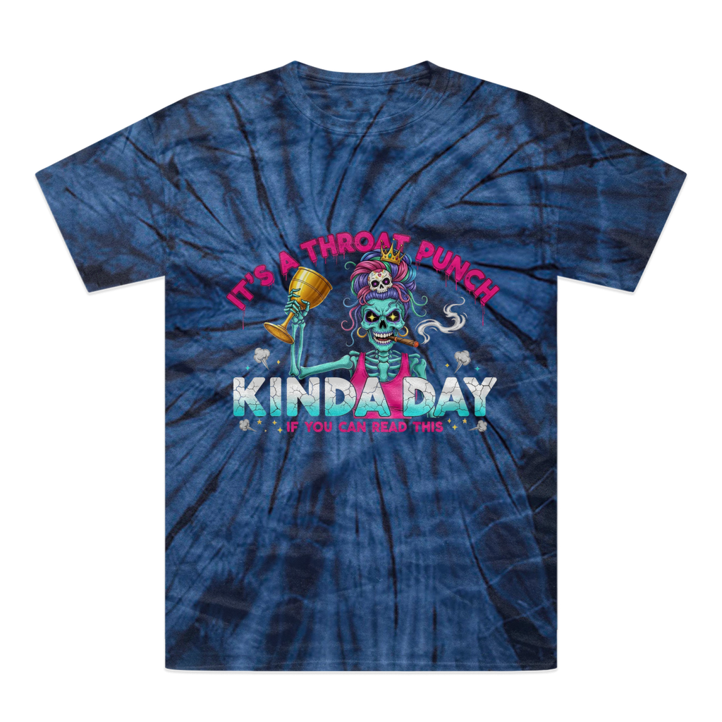 AOP Tonal Spider Tie-Dye T-Shirt