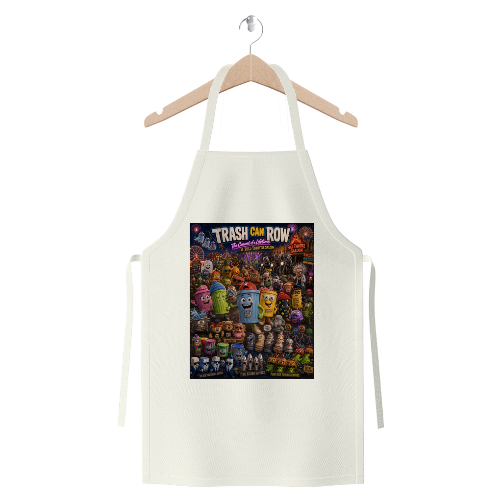 Trash Can Row: Concert for a Lifetime – Premium Jersey Apron