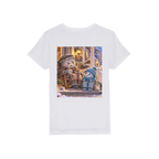 Trash Can Row Organic Jersey Kids T-Shirt