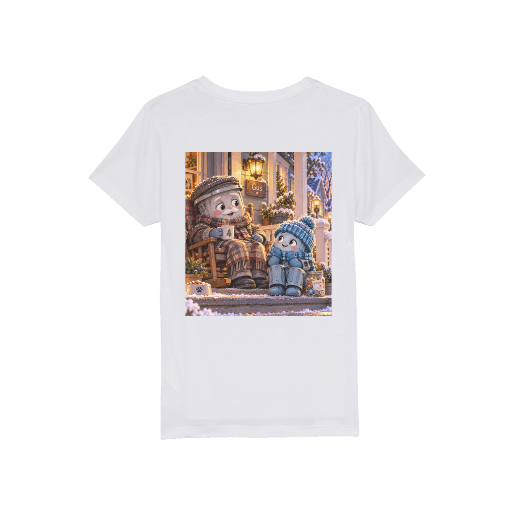 Trash Can Row Organic Jersey Kids T-Shirt