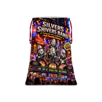 The Silver Shivers Band Sublimation Linen Drawstring Sack