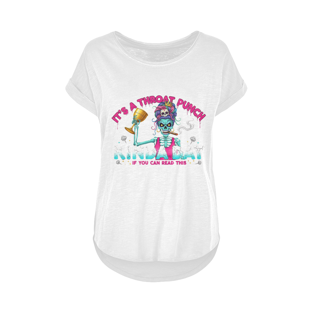 AOP Women's Long Slub T-Shirt XS-5XL