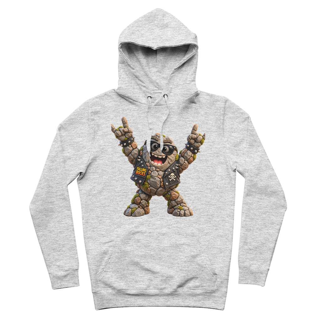 Falling Rocks COllection 100% Organic Cotton Hoodie