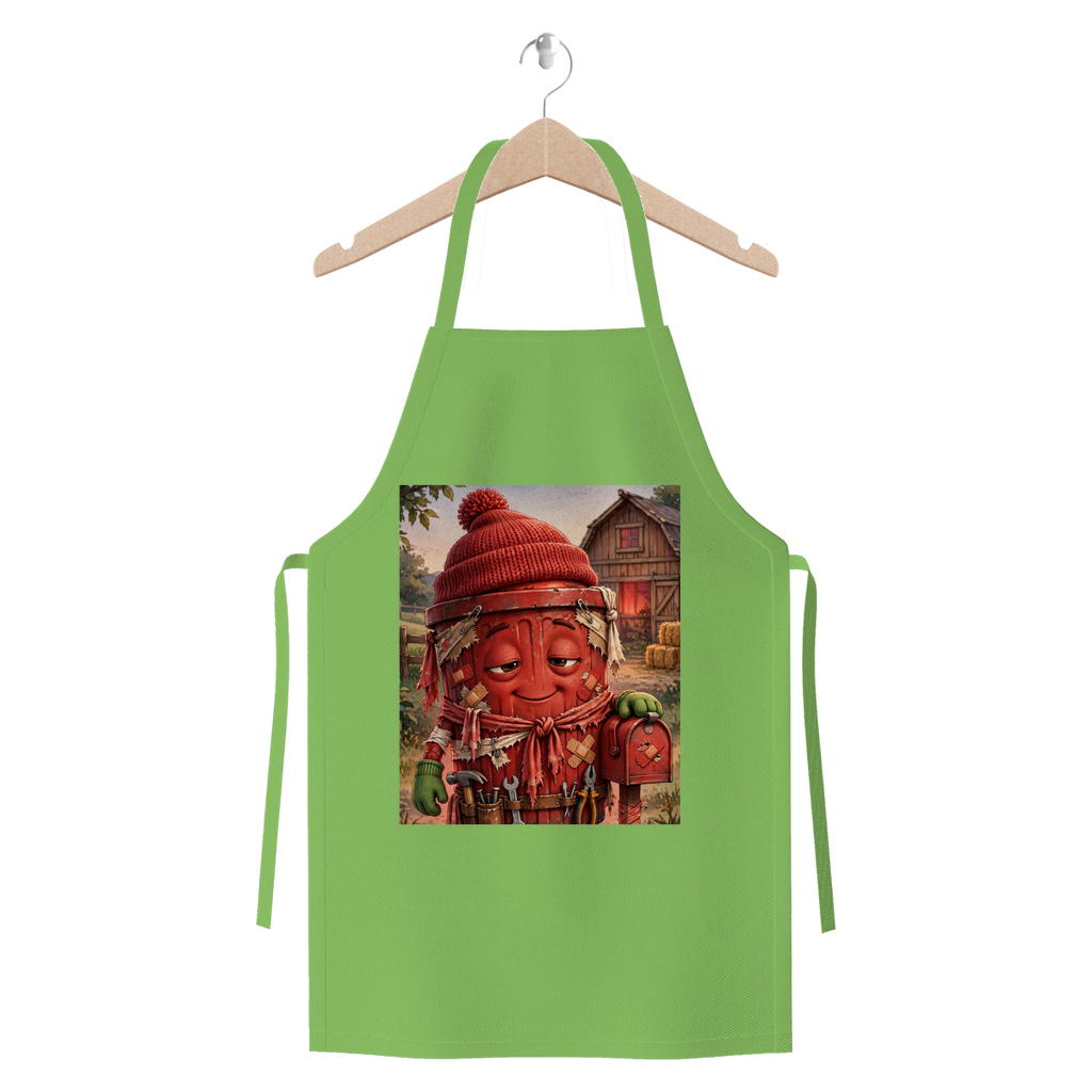 Trash Can Row Premium Jersey Apron