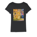 Trash Can Row Organic Jersey Women's T-Shirt