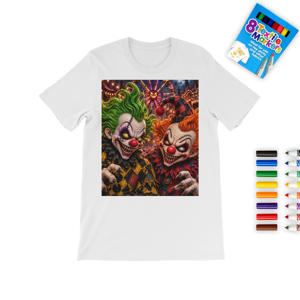 The Last Laugh Society Colouring T-Shirt