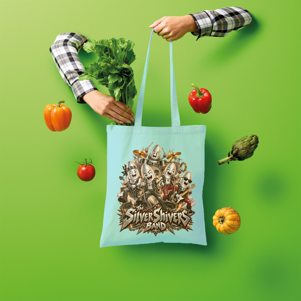 The Silver Shivers Band Shopper Tote Bag