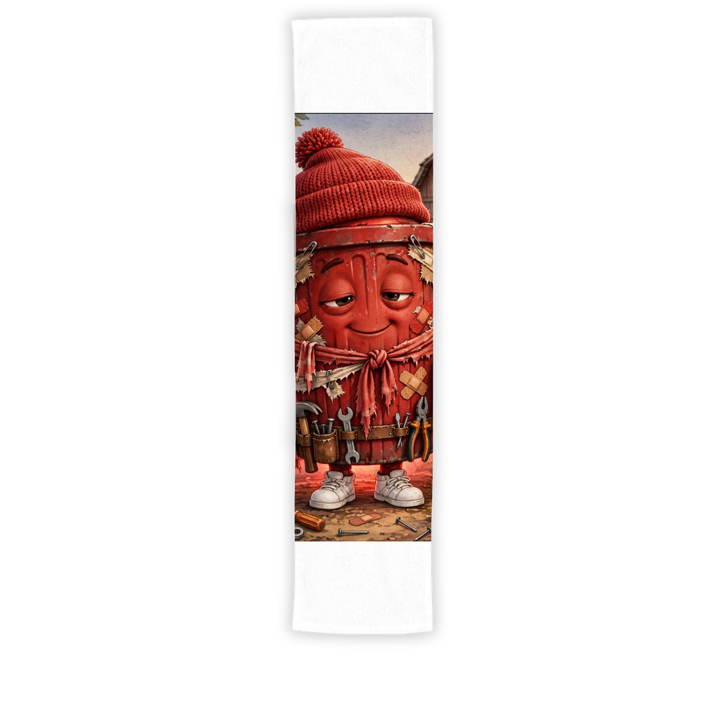 Trash Can Row Sublimation Sport Towel