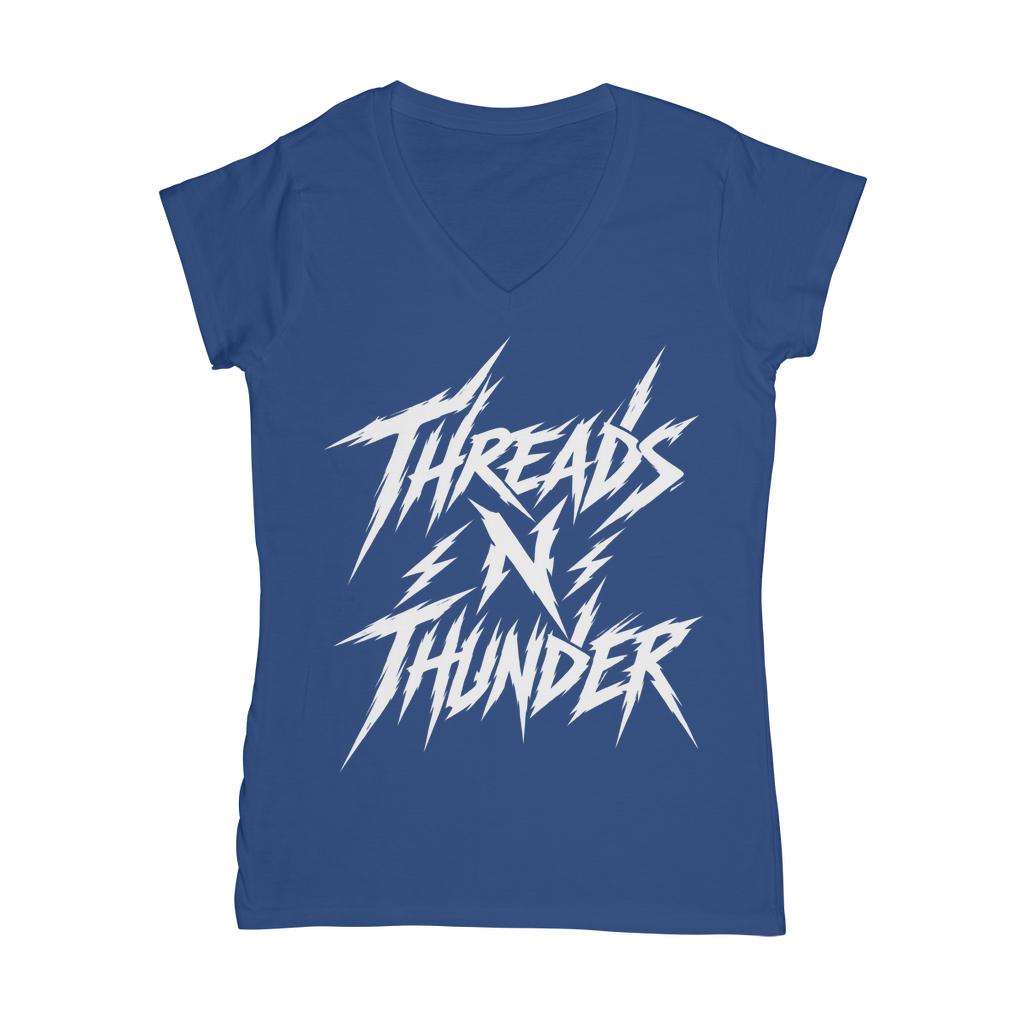 Falling Rocks COllection Classic Women's V-Neck T-Shirt