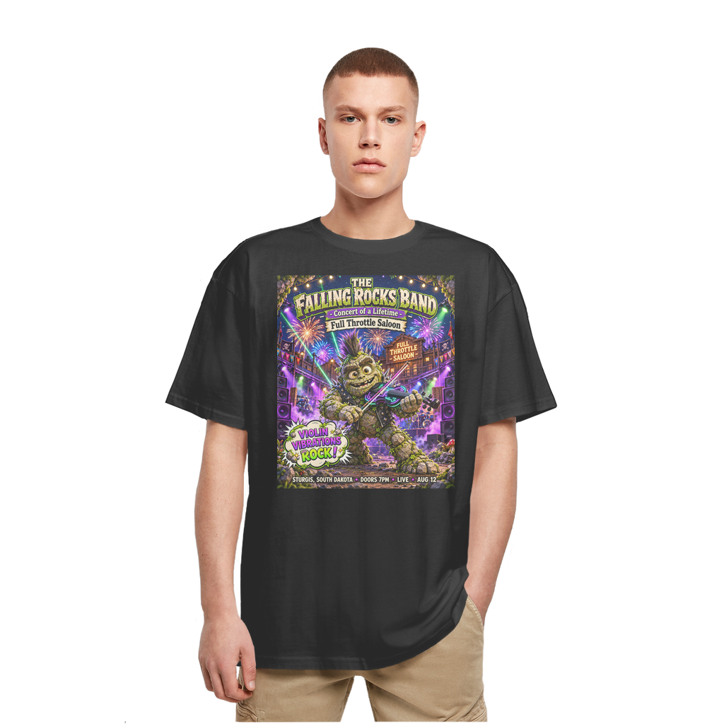 Falling Rocks Collection Heavy Oversized T-Shirt