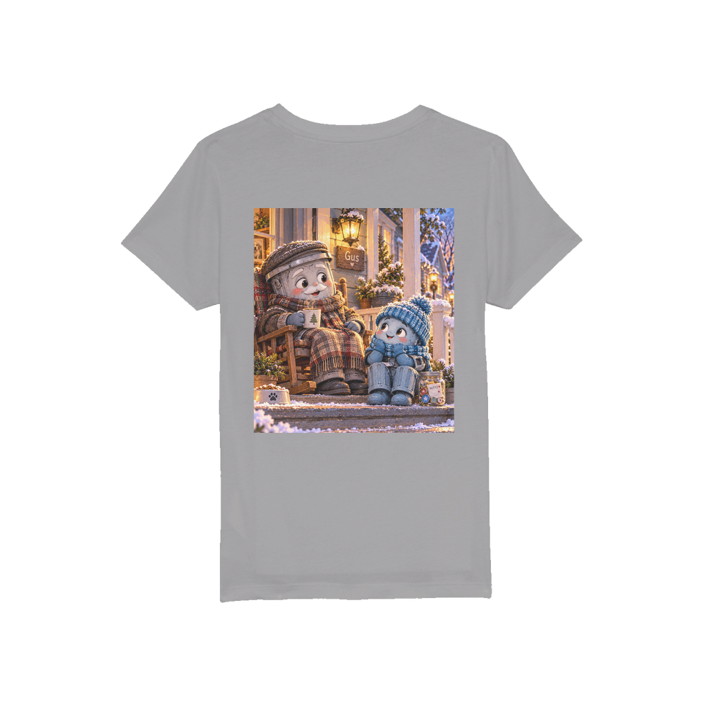 Trash Can Row Organic Jersey Kids T-Shirt