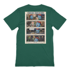 Trash Can Row – Premium Jersey Adult T-Shirt