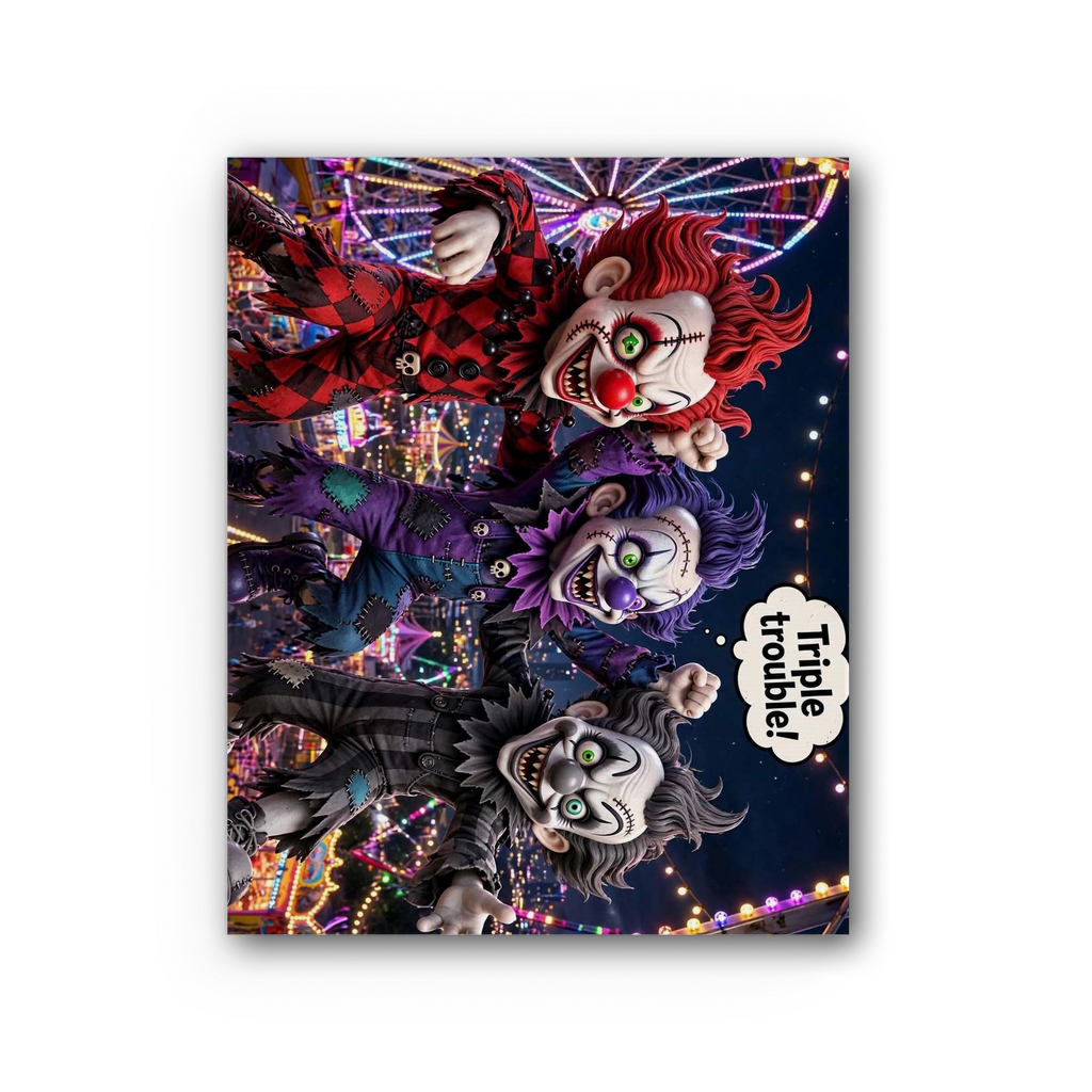 The Last Laugh Society Premium Stretched Canvas