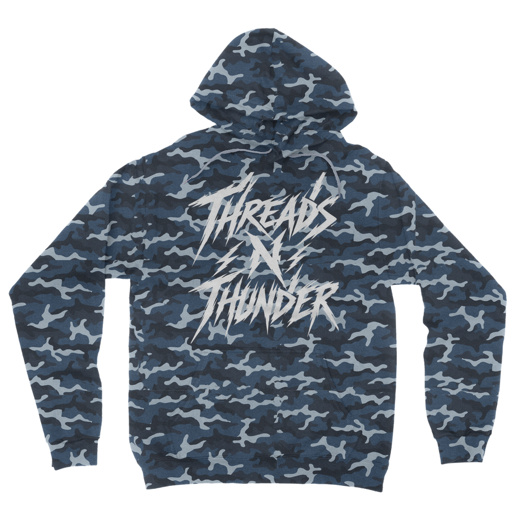 Falling Rocks COllection Camouflage Adult Hoodie