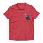 angry can man Premium Adult Polo Shirt